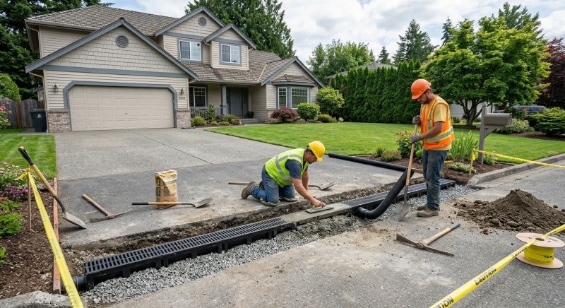 Concrete Driveway Installation Service